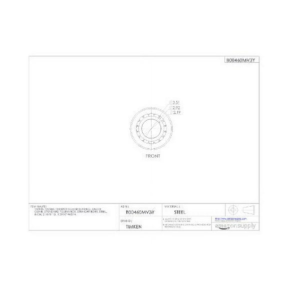 Timken 72218C Tapered Roller Bearing Cone