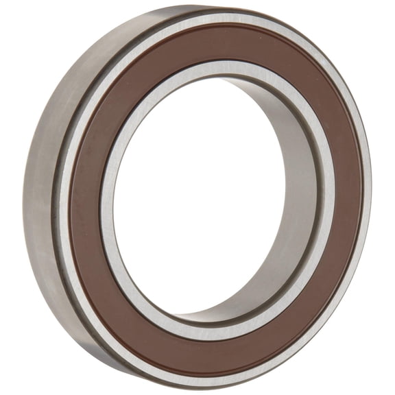 Timken 9107PP Ball Bearing, Double Sealed, No Snap Ring, Metric, 35 mm ID, 62 mm OD, 14 mm Width, Max RPM, 2240 lbs Static Load Capacity, 4050 lbs Dynamic Load Capacity CA2