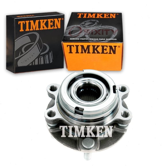 Timken Front Wheel Bearing Hub Assembly compatible with Nissan Murano 2009-2012