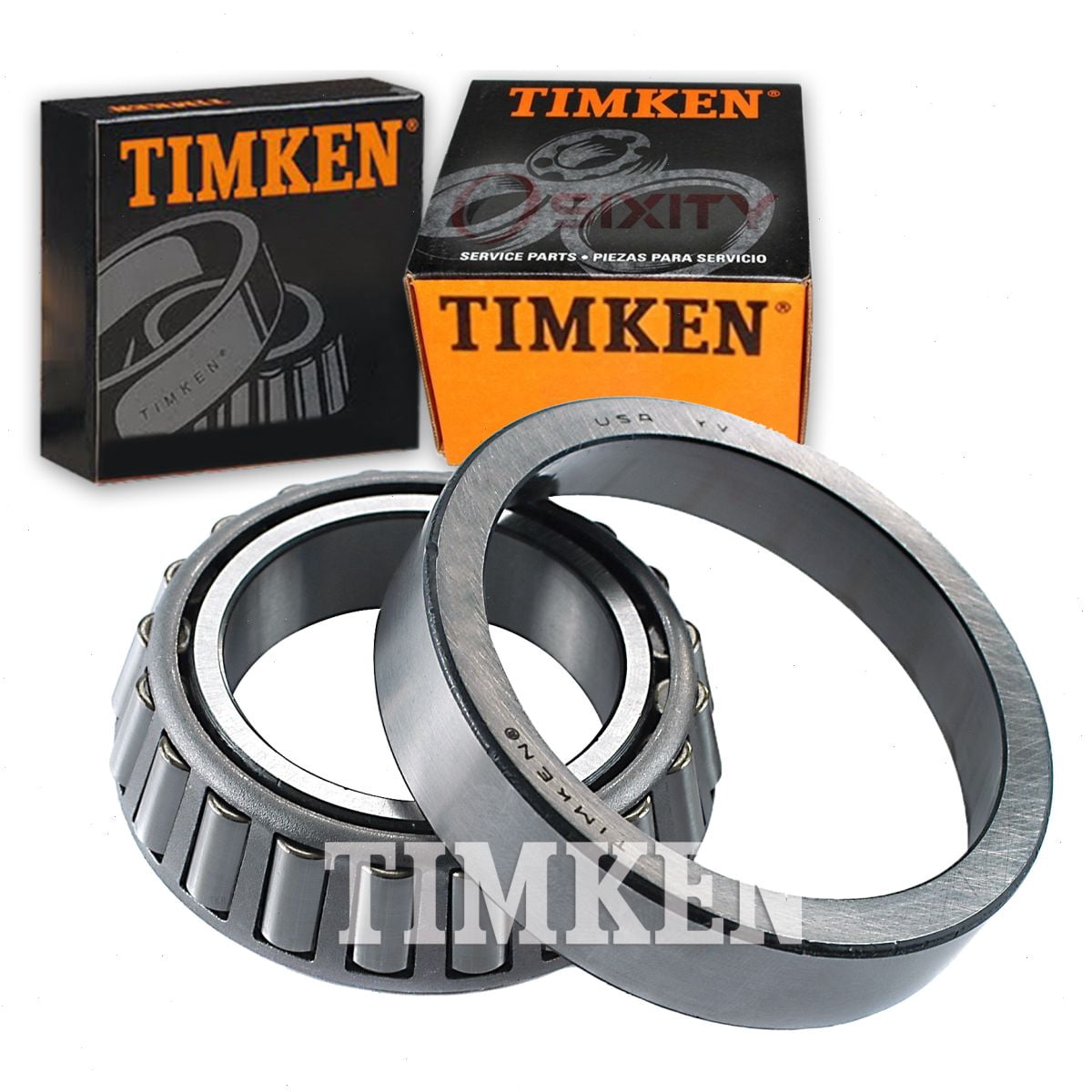 Ford Timken Rear End Timken Rear Differential Bearing Set compatible with Ford Mustang 2005 ...