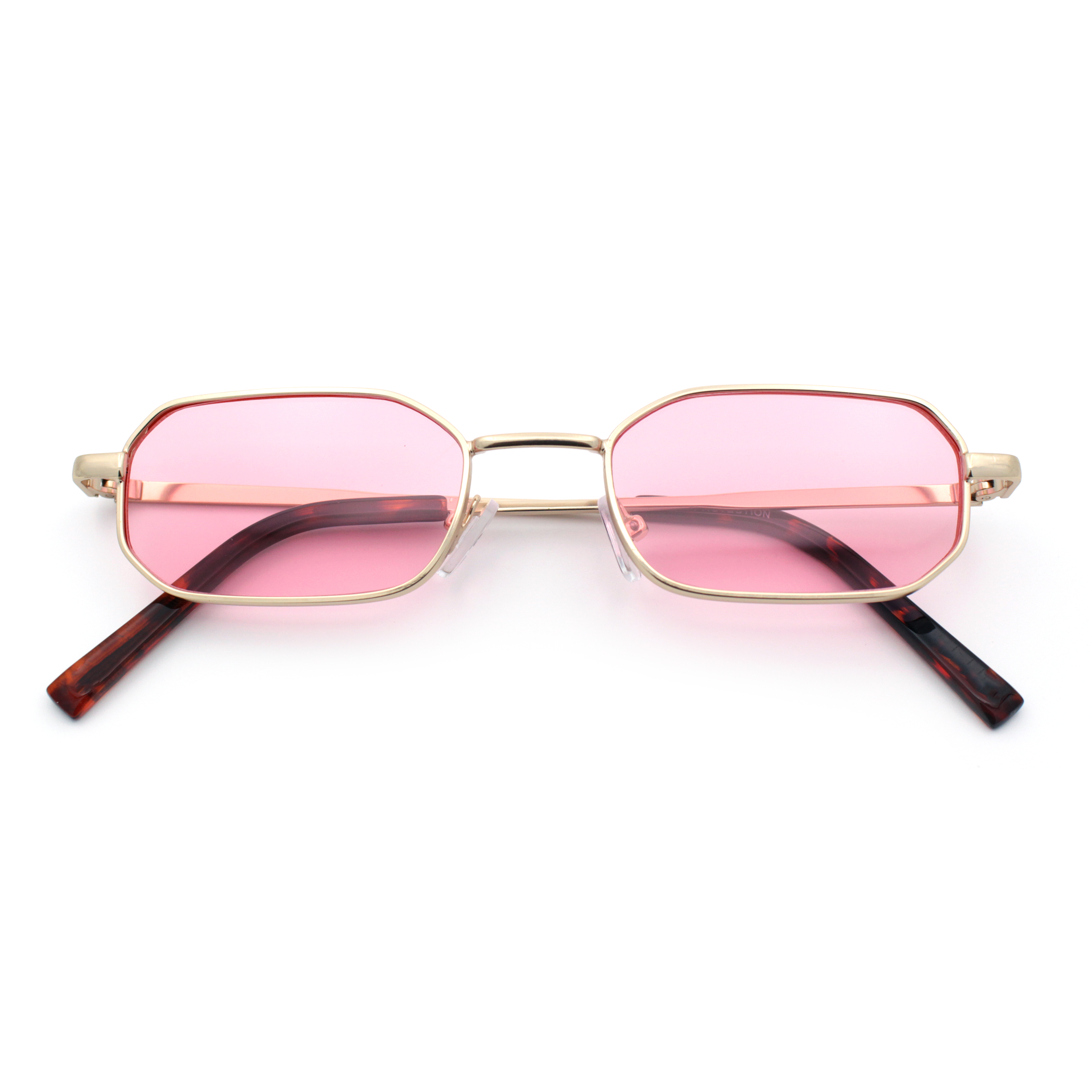 Timless Iconic Hipster Metal Rim Narrow Rectangle Snug Hustler ...