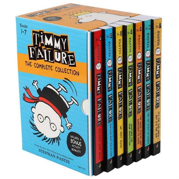 Timmy Failure The Complete Collection Box Set (Books 1-7)