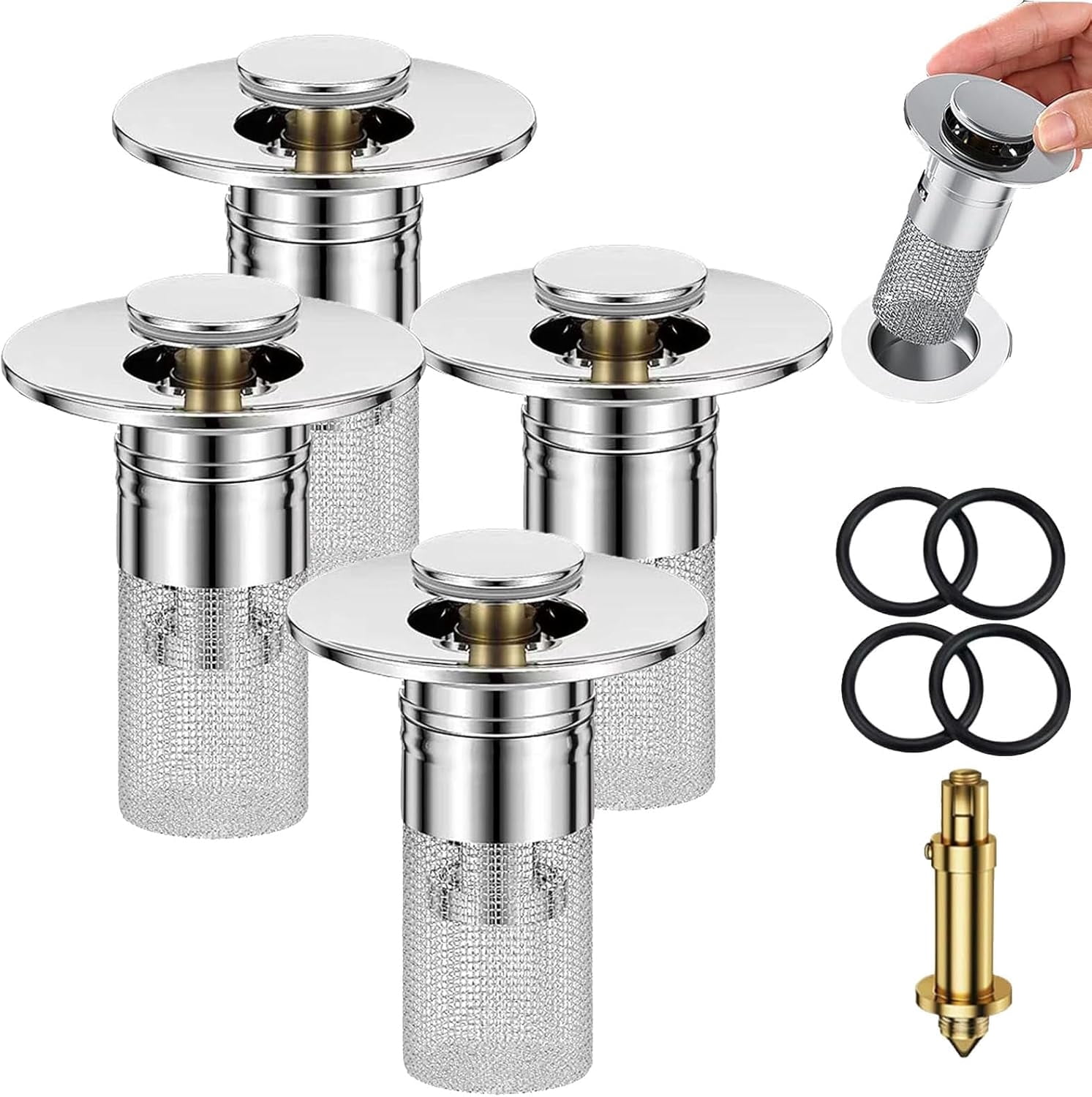 Timnamy Drain, Kouglh Drain, Stainless Steel Floor Drain Filter ...