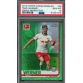 thumbnail image 1 of Timo Werner 2019 Topps Chrome Bundesliga Green Refractor Card #90 PSA 10 /99, 1 of 2