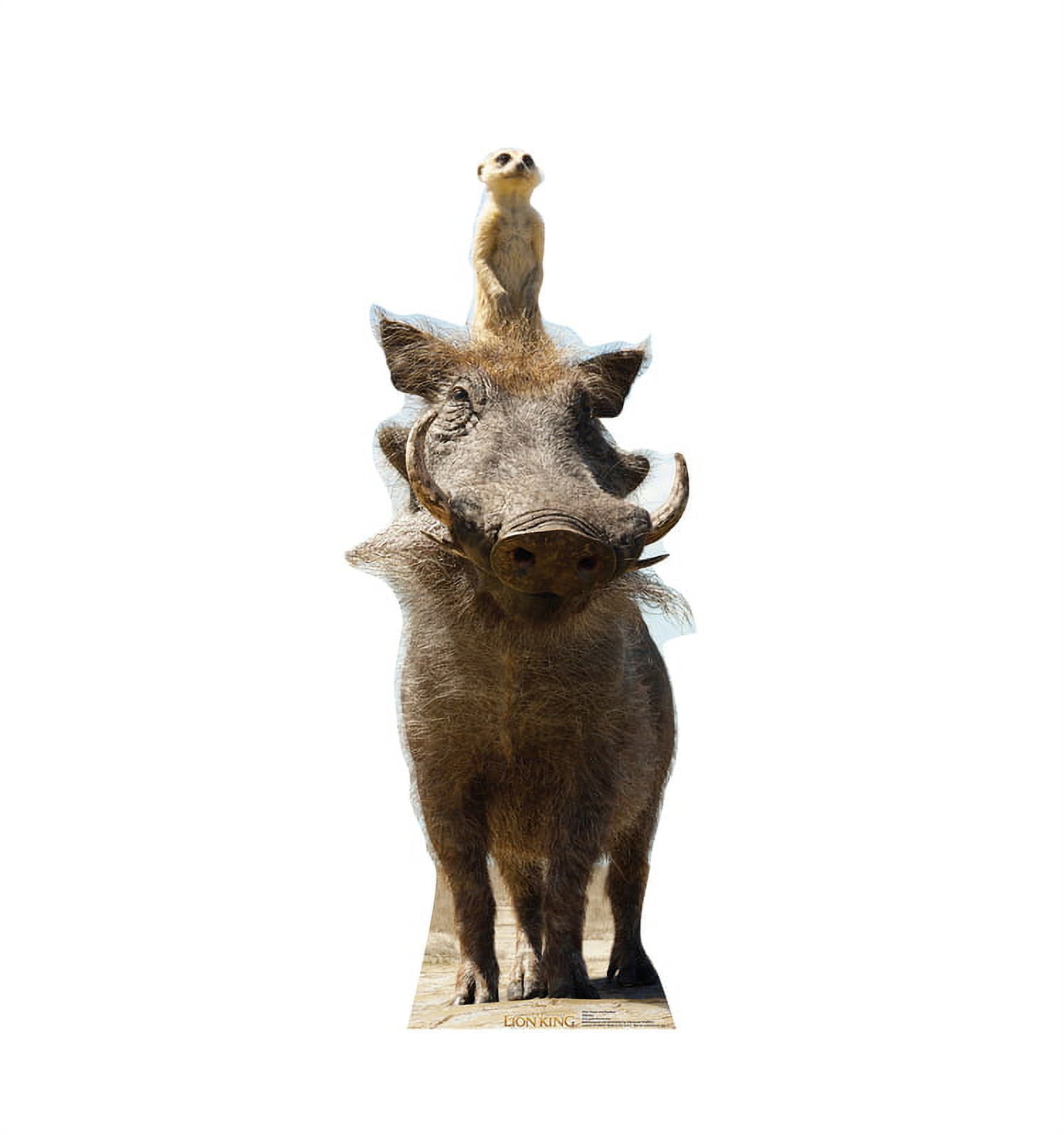 ADVANCED GRAPHICS Timon and Pumbaa (from Disney's The Lion King) Cardboard Stand-Up, 53in