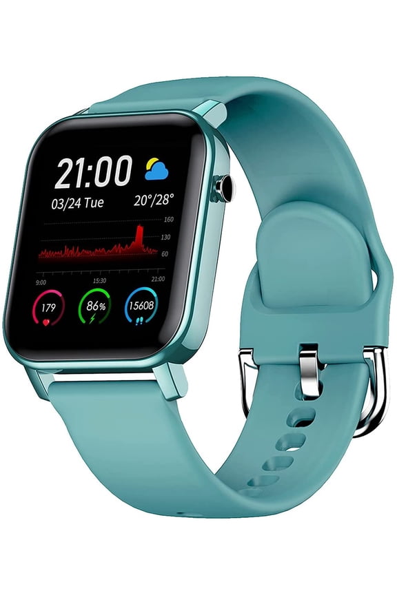 Smart Watch for Android and iOS Phone with 1.4" Touch Screen, Activity Fitness Tracker Heart Rate Sleep Monitor, 5ATM Waterproof Pedometer Smartwatch Step Counter for Women and Men