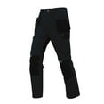 thumbnail image 1 of Timoontee Cargo Pants for Men Relaxed Fit Stretch Flex Durable Pants Casual Straight Leg Pants Ultra Work Pants with Multi Pockets Dark Blue S, 1 of 5