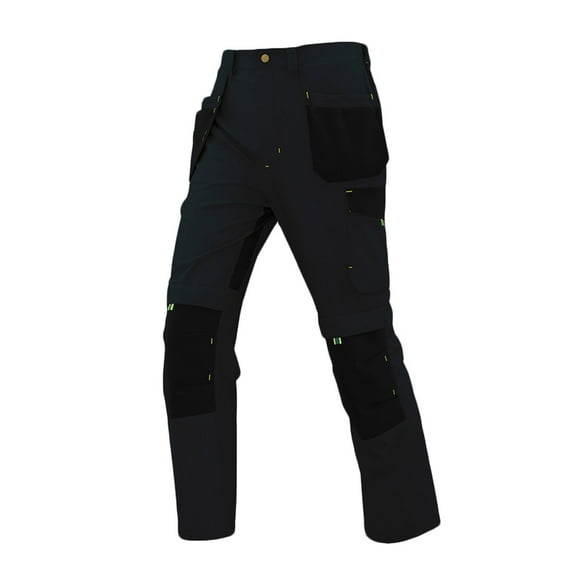 Timoontee Cargo Pants for Men Relaxed Fit Stretch Flex Durable Pants Casual Straight Leg Pants Ultra Work Pants with Multi Pockets Dark Blue S