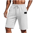 thumbnail image 1 of Timoontee Men's Cargo Shorts Mid Thigh Fit Adjustable Waist Multiple Storage Pockets Soft Comfortable Feel Great White L, 1 of 6