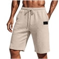 thumbnail image 1 of Timoontee Men's Cargo Shorts Mid Thigh Fit Adjustable Waist Multiple Storage Pockets Soft Comfortable Feel Great Yellow XL, 1 of 6