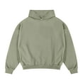 thumbnail image 1 of Timoontee Men's Casual Hoodies Loose Fit Lightweight Side Pocket Hooded Sweatshirts Fall Winter Fashion Warm Pullover Tops Gray XXL, 1 of 8