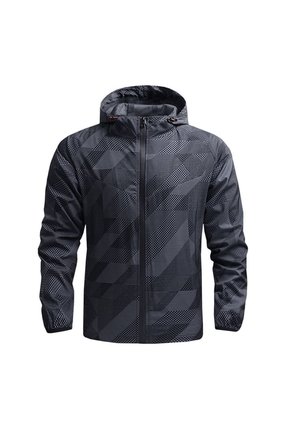 Men's Hardshell Jacket Gray S