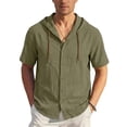 thumbnail image 1 of Timoontee Men's Short Sleeve Basic T Shirt Breathable Fabric Moisture Wicking Crew Neck V Neck Easy To Match With Quick Dry Green XXXL, 1 of 9