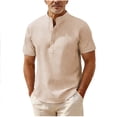 thumbnail image 1 of Timoontee Men's Short Sleeve Basic T Shirt Breathable Fabric Moisture Wicking Crew Neck V Neck High Quality Quick Dry Yellow M, 1 of 6