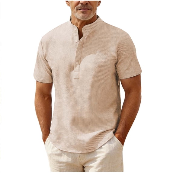 Timoontee Men's Short Sleeve Basic T Shirt Breathable Fabric Moisture Wicking Crew Neck V Neck High Quality Quick Dry Yellow M