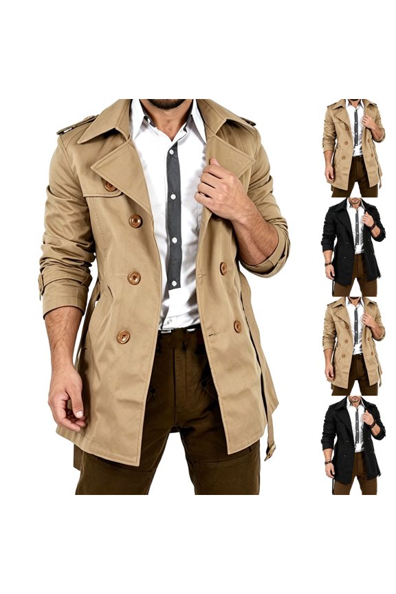 Men's Spring Coat Outdoor Mountaineering Riding Windproof Work Coat Yellow XS