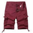 thumbnail image 1 of Timoontee Men's Tactial Shorts Durable Cargo Shorts Outdoor Casual Workout Shorts Summer Hiking Fishing Shorts with Multi Pockets Wine L, 1 of 6