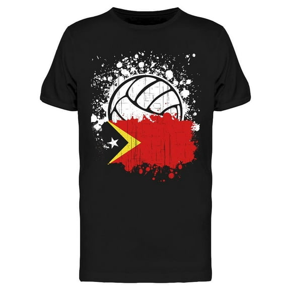 Timor Leste Volleyball Team T-Shirt Men -Image by Shutterstock Men T-Shirt, Male Small