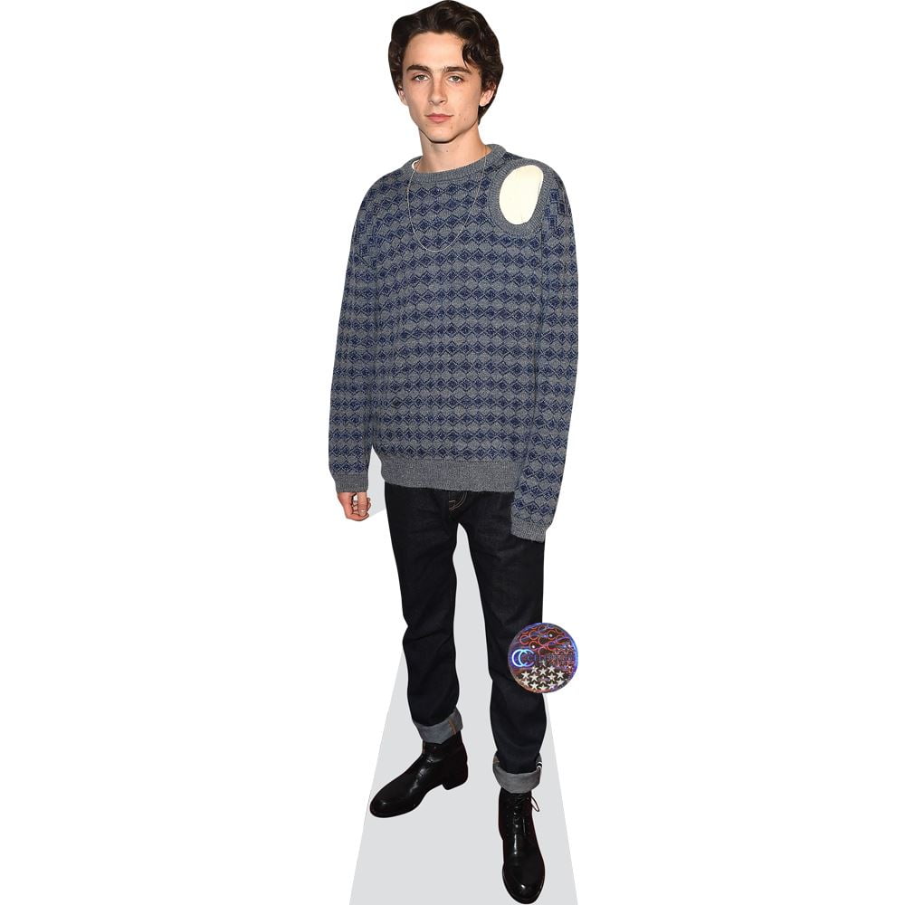 Timothee Chalamet (Casual) Mini Cardboard Cutout Standee