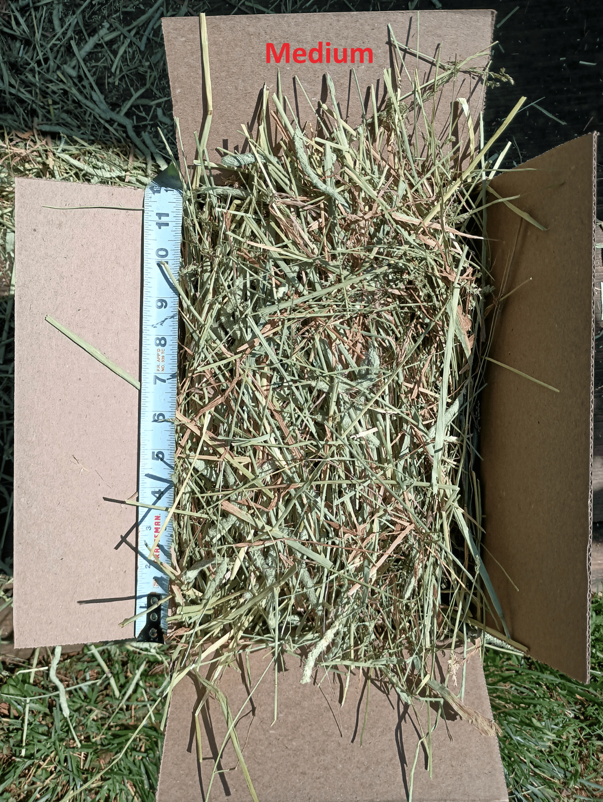 Timothy Grass Hay For Rabbits, Guinea Pig, Chinchilla, Goat, Horse MANY SIZES