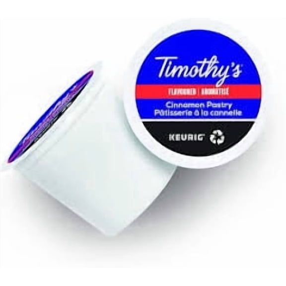 Timothy's Cinnamon Pastry Keurig K-Cup Pods 96count