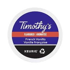 Timothy's  Keurig K-Cup Coffee Pods French Vanilla Medium Roast 96 Count