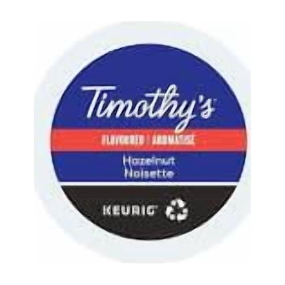 Timothy's Hazelnut Keurig K-Cup Pods 96 count