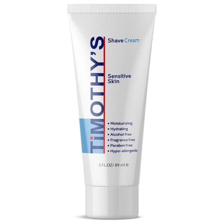 Timothy's Shave Cream 3 ounce