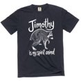 thumbnail image 1 of Timothy viral Raccoon Animal T-Shirt: Men's Graphic Tee, 1 of 6