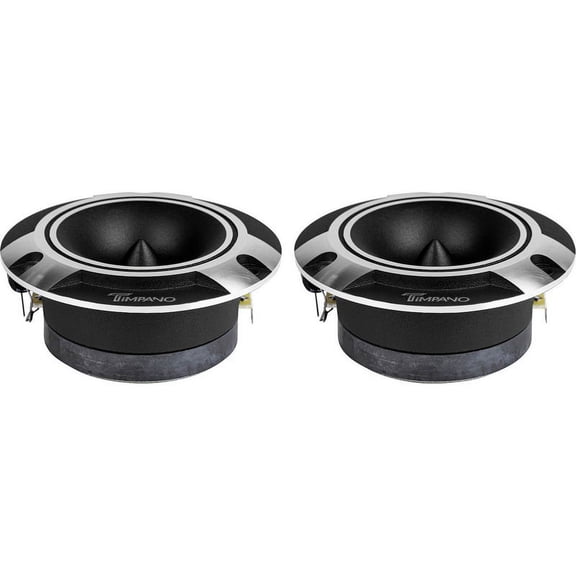 Timpano TPT-ST2 3.85" Super Tweeter 600W 4 Ohm Chrome Pair
