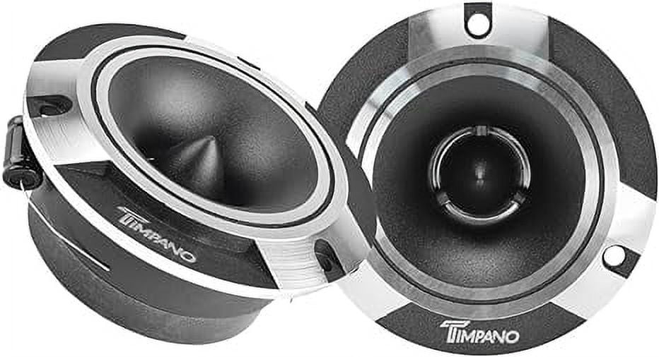 8 Ohm Hochtöner Set 2) 4" SUPER TWEETER TIMPANO 900WATTS MAX TPT-ST25 CHROME BULLET 8 OHM PRO AUDIO Timpano Hochtöner