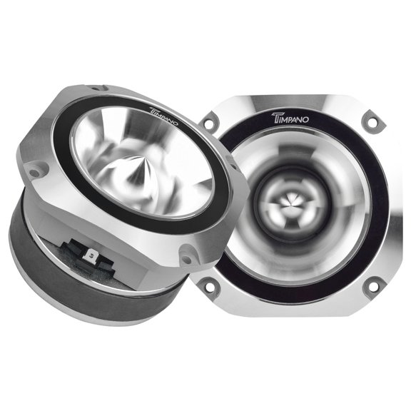 Timpano TPT-ST25 CHROME 4 PRO Audio Super Tweeters 900 Watts 8 Ohm Pair