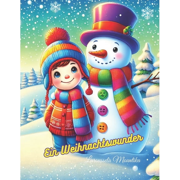 Tims magischer Schneemann: Ein Weihnachtswunder. Kindergeschichte mit Malbildern: Eine herzerwrmende Weihnachtsgeschich, (Paperback)