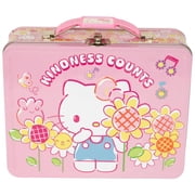 Tin Box Company Hello Kitty Pastel Kindness Tin Reusable Lunch Box