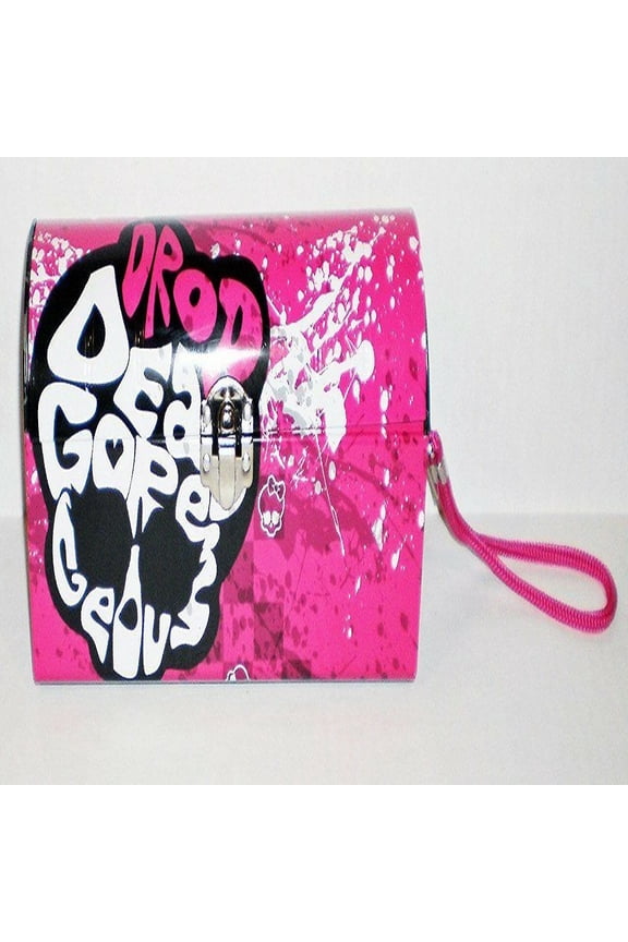 Monster High Clutch Tin Stationery Leather Child Wristlet Purse