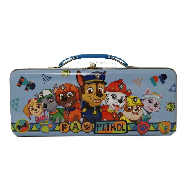 Tin Box Company Paw Patrol Tool Box with Handle Latch