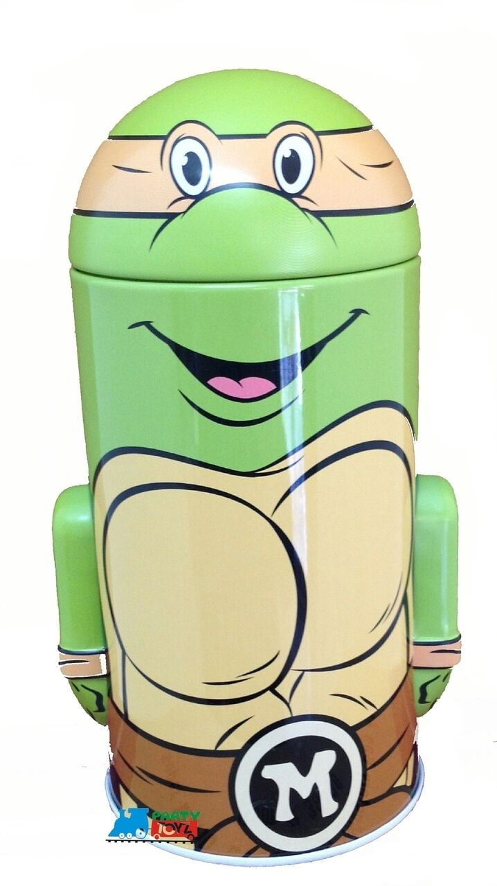 【人気沸騰】 Ninja Mutant Teenage Company Box Tin Turtles Figure Rounded アメコミ