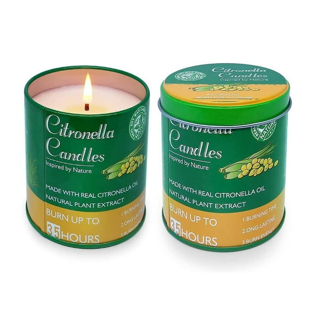 Tin Can Scented Candles Plant Calming Soybean Wax Candles the Use of