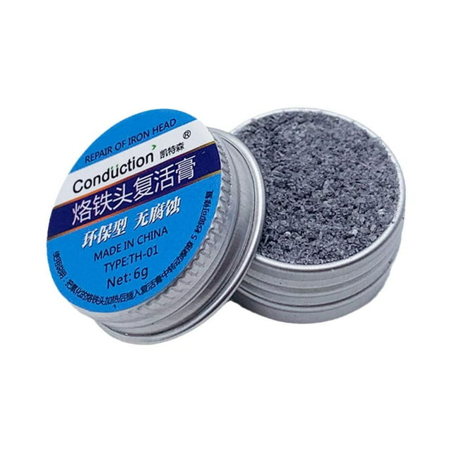 Tin Clean Paste Soldering Iron Tip Refresher Resurrection Plaster Cream