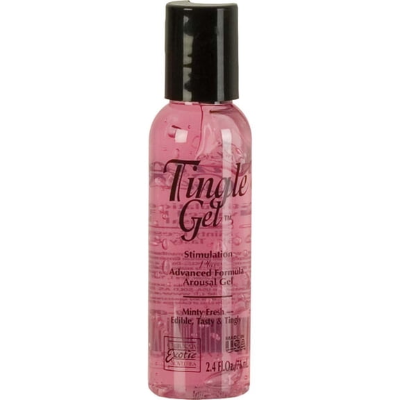 Tin Clear Arousal Minty Fresh Lickable and Tingly