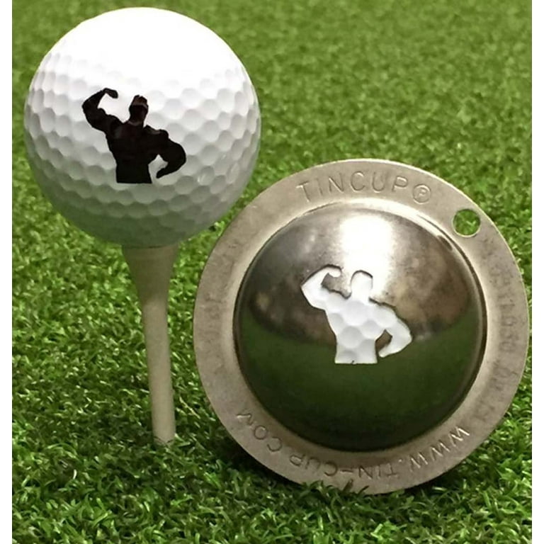 Tin Cup Golf Ball Custom Marker Alignment Tool (Big Hitter