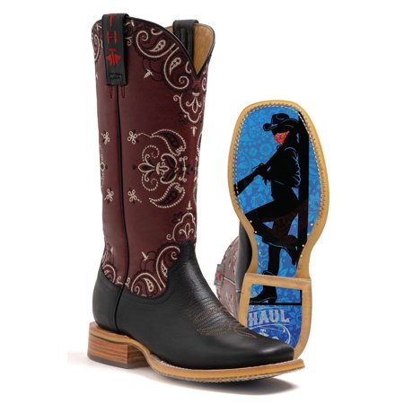 Tin Haul Boots Womens Tin Haul Bandida 13 Top Cowgirl Boot 10 B Black
