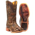 thumbnail image 1 of Tin Haul Men's John 3:16 Western Boot Broad Square Toe - 14-020-0007-0301 BR 10 EE  US, 1 of 3