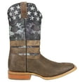 thumbnail image 1 of Tin Haul Mens Freedom Patriotic Square Toe Pull On Cowboy  Mid Calf Boots, 1 of 5