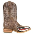 thumbnail image 1 of Tin Haul  Mens Toastin A Gnarly Shark Square Toe   Boots   Mid Calf, 1 of 5