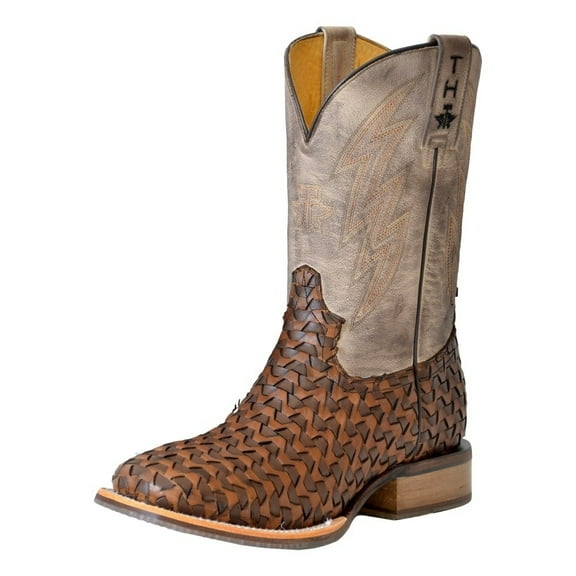 Tin Haul Western Boots Mens Ripples Raisin Hell 14-020-0077-0501 TA