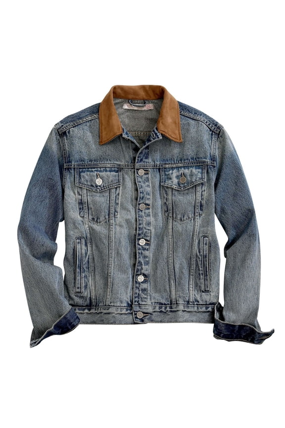 Western Jacket Mens Denim S Blue 10-097-0670-7100 BU