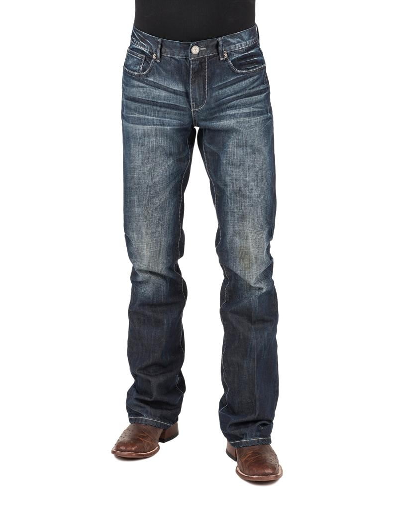 Tin Haul Western Jeans Mens Bootcut 35 Short Blue 10 004 1660 1760