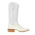 thumbnail image 1 of Tin Haul Womens White Wedding Square Toe Cowboy  Mid Calf Boots, 1 of 2