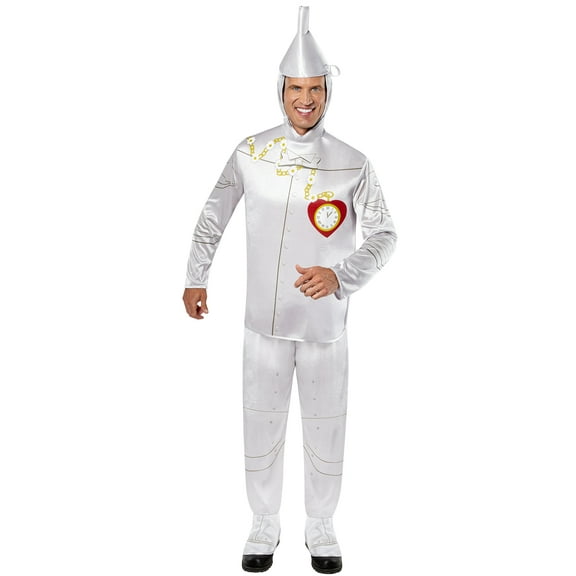 The Wizard of Oz Tinman Men's Halloween Fancy-Dress Costume for Adult, 44